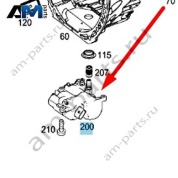 Масляный насос АКПП A2212700197 Mercedes S-class W221