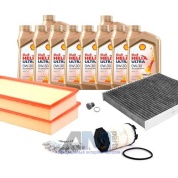 Комплект фильтров для ТО-2/4 Audi Q7 4.2 TFSI с маслом Shell 0W30