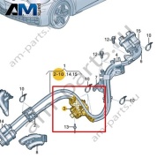 Канал для кабеля Volkswagen id3 2020-2024 1EA907175