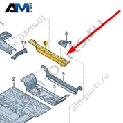 Замыкающая панель Audi Q8 e-tron 2024-2024/Audi e-tron 2019-2023 4KE802855