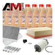 Набор ТО-2/4 для Ауди Q7 4.2 TFSI (326 л.с.) с маслом Castrol 5W30 (504/507)