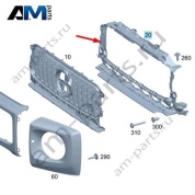 Рамка решетки радиатора Mercedes G-class W465 A4638885100