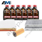 Комплект ТО-1/3 БМВ 6 серии 620d с маслом Motul B47