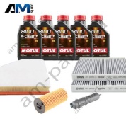 Комплект ТО-2/4 БМВ 5 серии 525d с маслом Motul B47