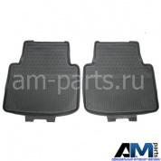 Коврики резиновые задние на Superb III (Black) 3V0061551