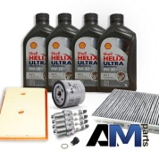 Комплект фильтров для ТО-2_4 Audi Q7 3.0TFSI с маслом Shell 0W30