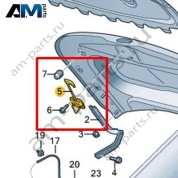Скоба замка VAG 2GP823186B
