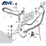 Трубки теплообменника BMW X4 (G02) 2018-2025 20d (B47D) 64119382866
