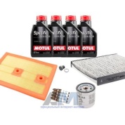 Набор ТО-2_4 для Шкода Октавия А7 1.4 TSI с маслом Motul 5W30