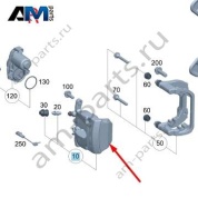 Суппорт тормозной задний правый (корпус) A1674235800 на Mercedes G-class W463