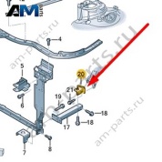 Адаптер Audi A8 (D5) 2018-2024 4N0806391C