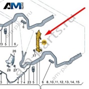 Накладка Audi Q7 (4M) 2016-2024 4M0201192E