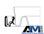 Задний сальник коленвала Фольксваген CC 2.0 TDI (136/140/170 л.с.) 20034934B CORTECO