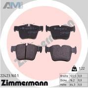 Задние тормозные колодки 22423.160.1 Zimmermann для Мерседес AMG С43