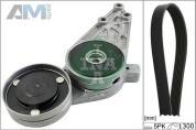 Комплект замены ремня генератора INA (529009610) Volkswagen B5 (1997-2005) 1.8T