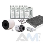 Оригинальный набор для ТО-2/4 Polo V 1.4 GTI с маслом 0W30 (допуск 502/505)