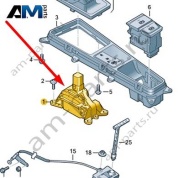 Механизм переключения передач Audi A6 (C8) 2019-2024 4K1713041L