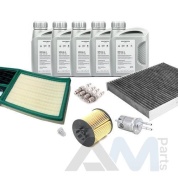 Оригинальный комплект ТО-4 Skoda Rapid 1.6 MPI с угольным фильтром (масло Special G 5W40)