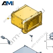 Радионавигационная система с DVD-приводом, сенсорным дисплеем, жестким диском Volkswagen Scirocco 2015-2018 1K8035680A
