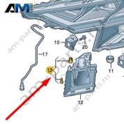 Ремкомплект Audi Q8 2019-2024 4M8998607