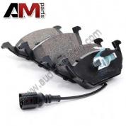 Колодки тормозные передние для автомобилей концерна VAG 1K0698151F