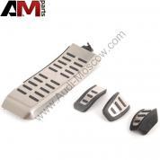 Оригинальный комплект накладок на педали и накладка под левую ногу Audi A5 (8T) 8K1064205