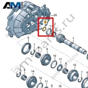 Комплект регулировочных шайб VAG 0CF398391A