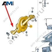 Промежуточный вал рулевого управления Audi Q8 e-tron 2024-2024/Audi e-tron 2019-2023 4KR419753D