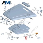 Трос замка капота (в салон) Mercedes G-class W465 A4638809700