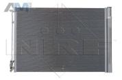 Радиатор кондиционера (NRF) 350033 для BMW 5 серия (F10) 2011-2013 520d B47