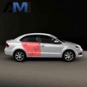 Дверь задняя правая на Поло Седан (рестайлинг) 6RU833056D