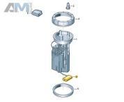 Датчик уровня топлива 7E0919673E  Volkswagen Multivan T6 (2019-2023) 2.0TDI (199 л.с.) CXEC