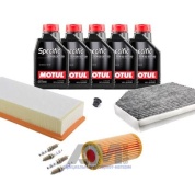 Набор ТО-2_4 для Ауди Q5 2.0TFSI (180_227 л.с.) с маслом Motul 5W30
