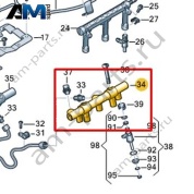 Топливная рампа VAG 06E130089AA