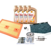 Комплект фильтров для ТО-4 Scirocco 1.4 TSI (CAXA) с маслом Shell 0W30