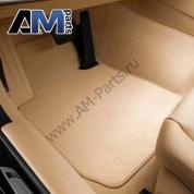 Комплект текстильных ковров BMW 5 серии F10 рестайлинг (OYSTER) 51477220453