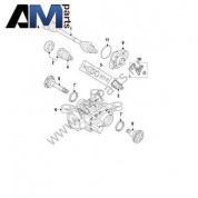 Вал с фланцем правый Йети 02D525356