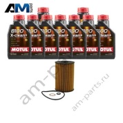 Комплект для промежуточного ТО БМВ 5 серии 550i с маслом Motul N63