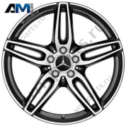 Литой диск задний AMG R19 черный глянец Mercedes E-class W213 A21340121007X23