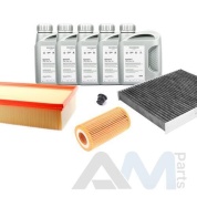 Оригинальный набор для ТО-1/3 Golf VII 2.0 TSI с маслом 0W30 (допуск 502/505)