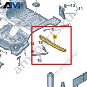 Траверса Volkswagen T-Roc Cabrio 2020-2024 2GC813518