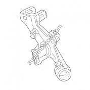 Кулак поворотный левый Ауди А4 (В6) 8E0505431Q