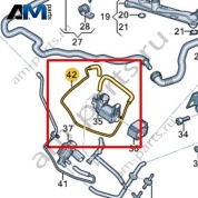 Вакуумная труба VAG 059131386E