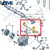 Напорная трубка VAG 03N130322