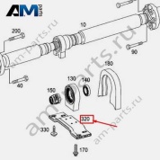Подшипник подвесной карданного вала, корпус A2224100781 для Mercedes S-class W222