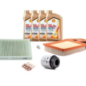 Комплект фильтров для ТО-2 Skoda Karoq 1.6SRE 1.6 New с маслом Shell 5W40