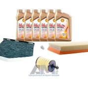 Комплект фильтров для ТО-1/3 Superb 36 с маслом Shell 0W30