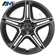 Литой диск задний AMG R19 черный глянец Mercedes GLC X253 A25340154007X23