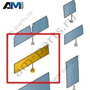 Облицовка боковины (фанера) Volkswagen Crafter 2012-2016 2E1867481L