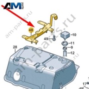 Держатель Audi A8 (D5) 2018-2024 4N0801147D
